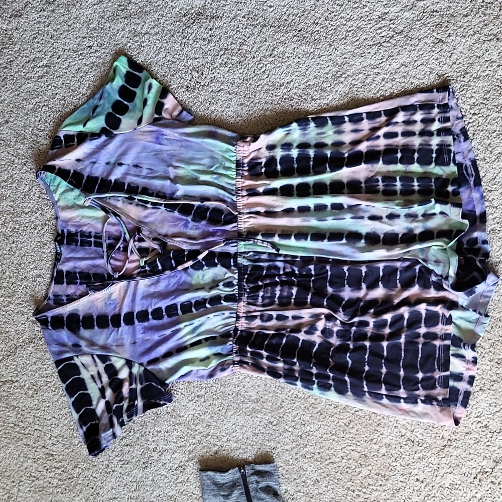 Tie dye romper
